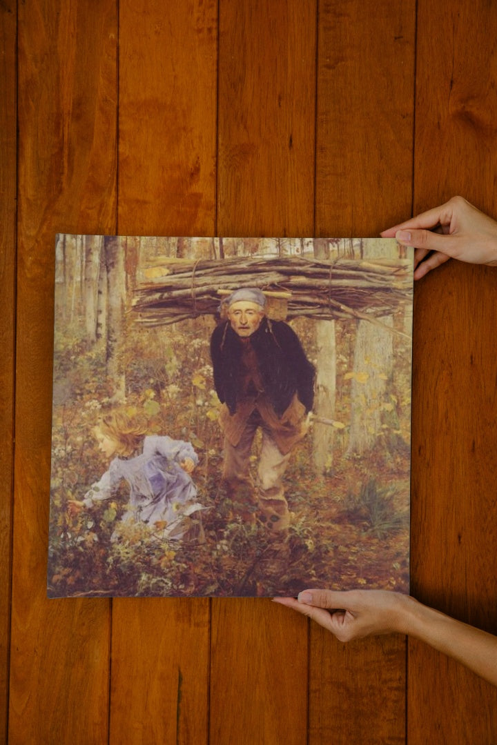 The Wood Gatherer by Jules Bastien-Lepage Naturalism Art