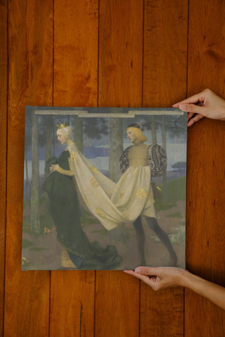 The Queen and the Page by Marianne Stokes Art Nouveau (Modern) Art dated 1896