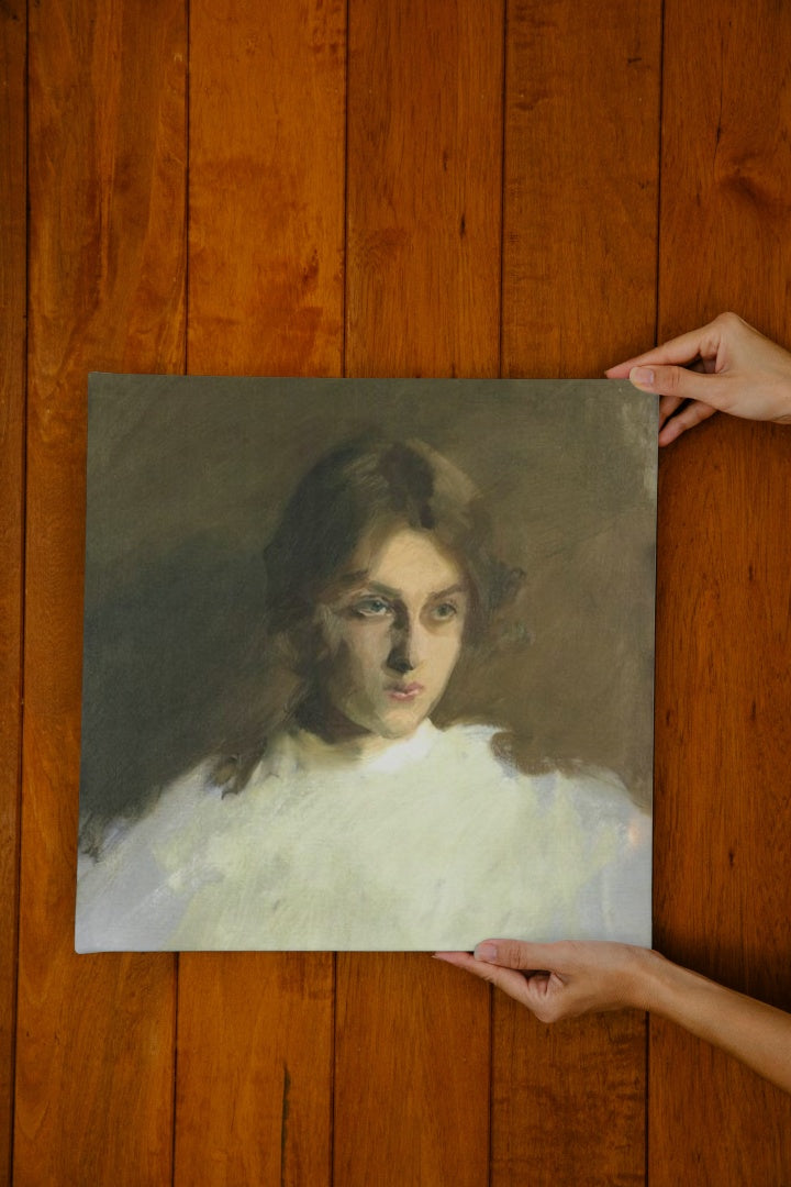 Portrait of Edith French by John Singer Sargent Realism Art dated 1901