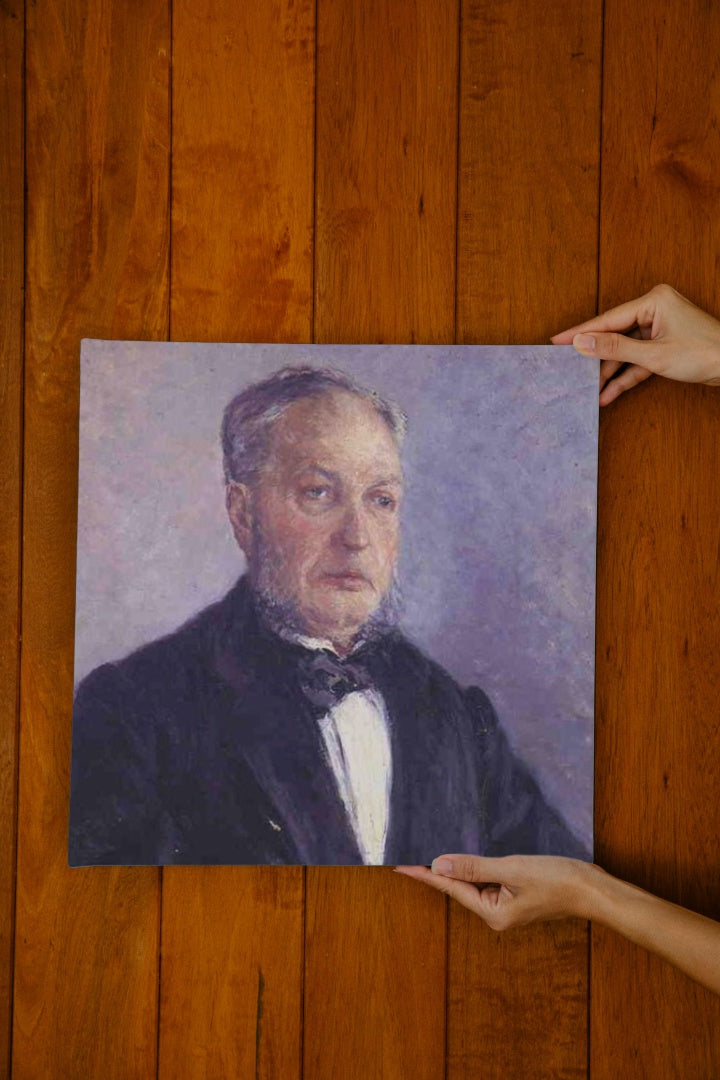 Portrait of Jean Daurelle by Gustave Caillebotte Impressionism Art dated 1885