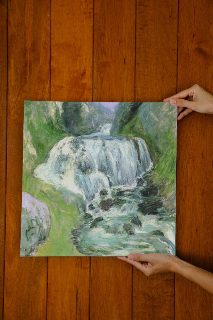 Cascades Waterfall by John Henry Twachtman Impressionism Art