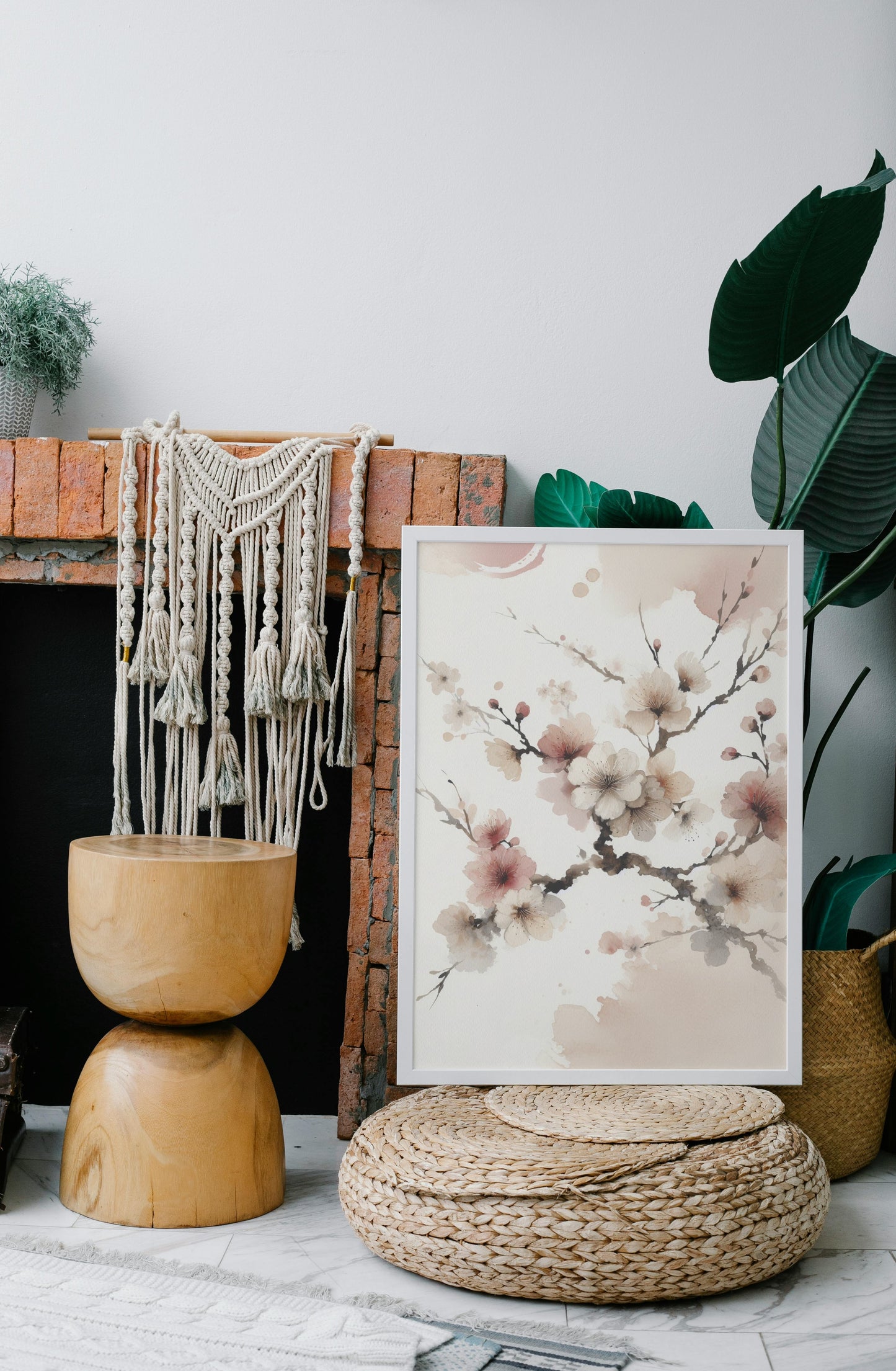 Elysian Ananta Sakura: Ethereal Japanese Watercolor Art