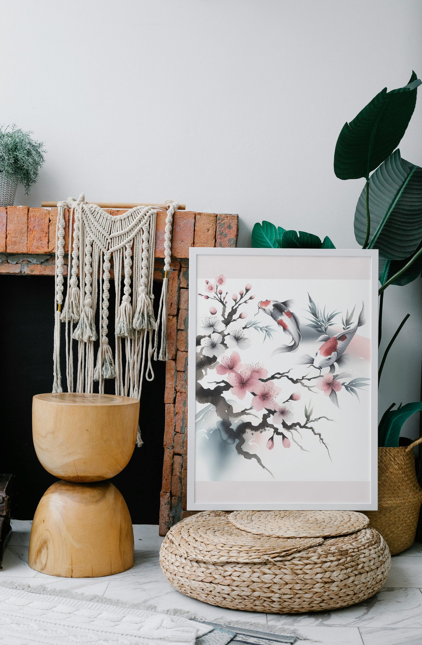 Elysian Ananda Sakura: Japanese Watercolor Serenity