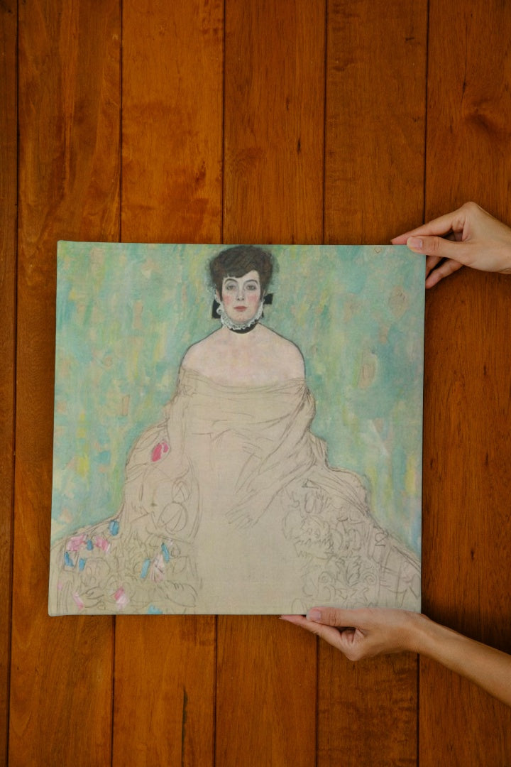 Amalie Zuckerkandl by Gustav Klimt Art Nouveau (Modern) Art dated 1918