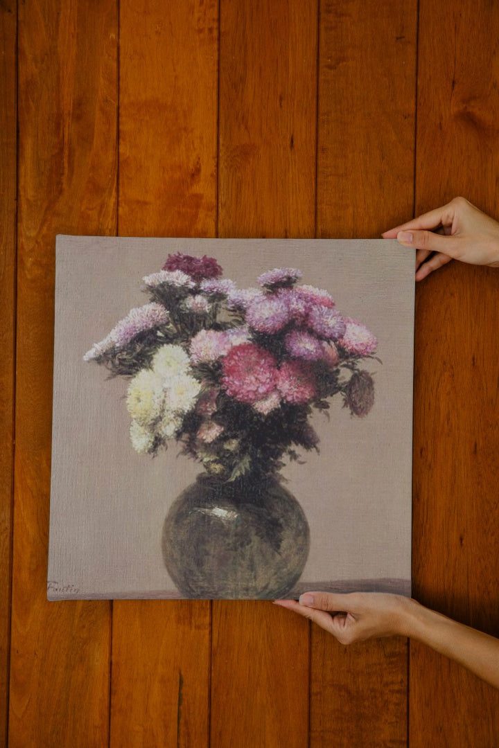 Daisies by Henri Fantin-Latour Realism Art dated 1872