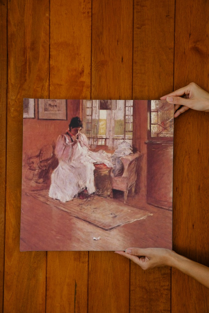 For the Little One, aka Hall at Shinnecock by William Merritt Chase Impressionism Art