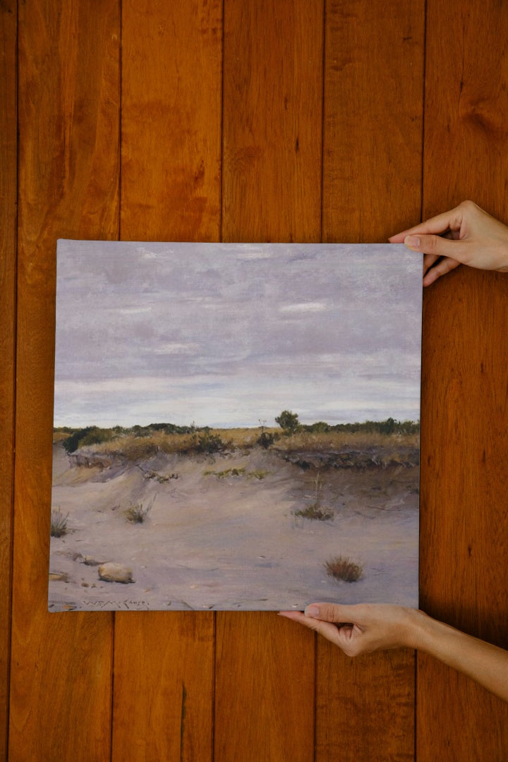 Wind Swept Sands, Shinnecock, Long Island by William Merritt Chase Impressionism Art dated 1894