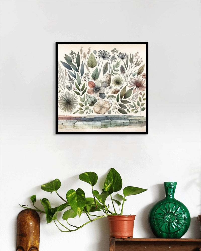 Verdant Arogya Pulchritudinous Botanical Art