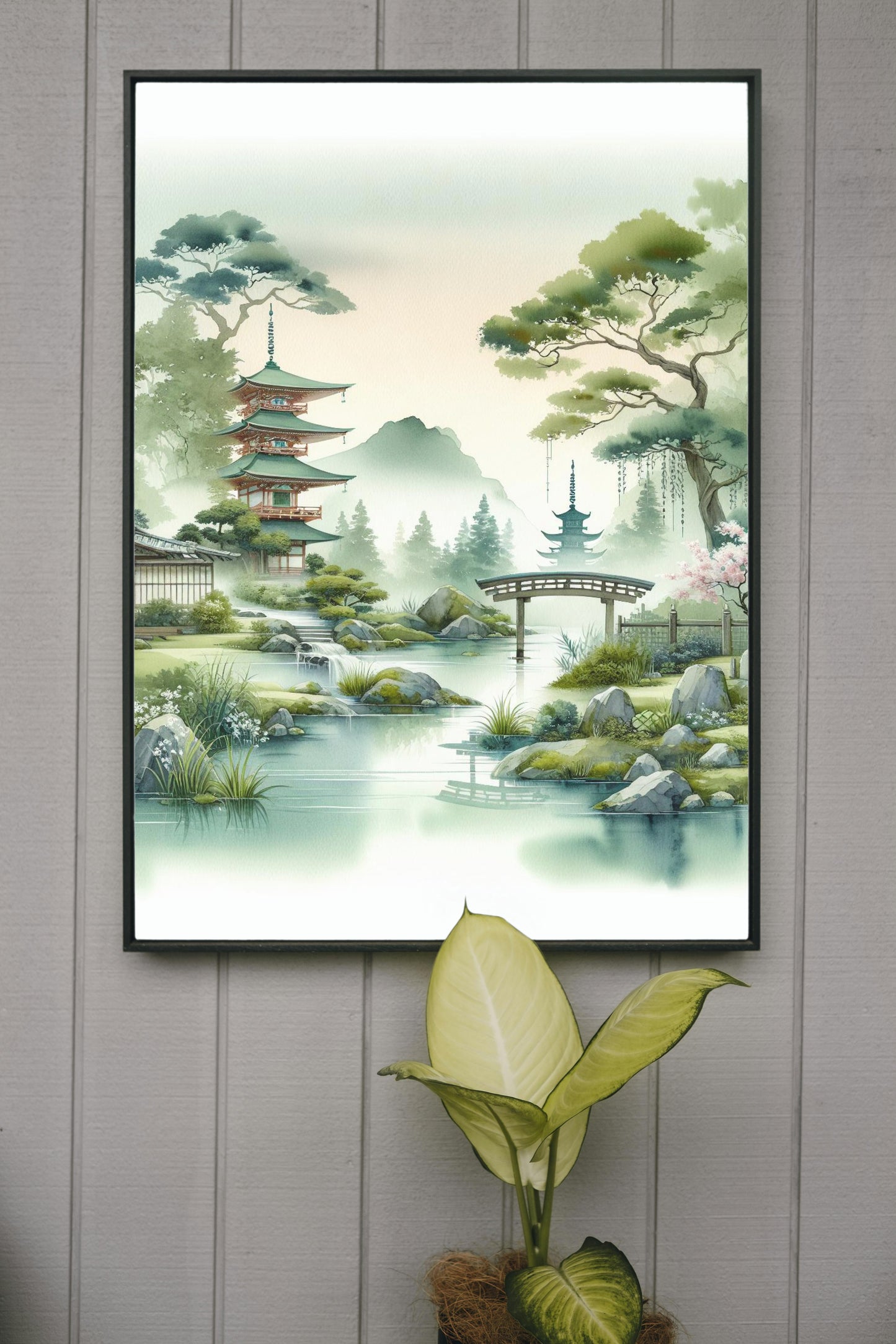 Serenum Natura: Modern Japanese Watercolor Art