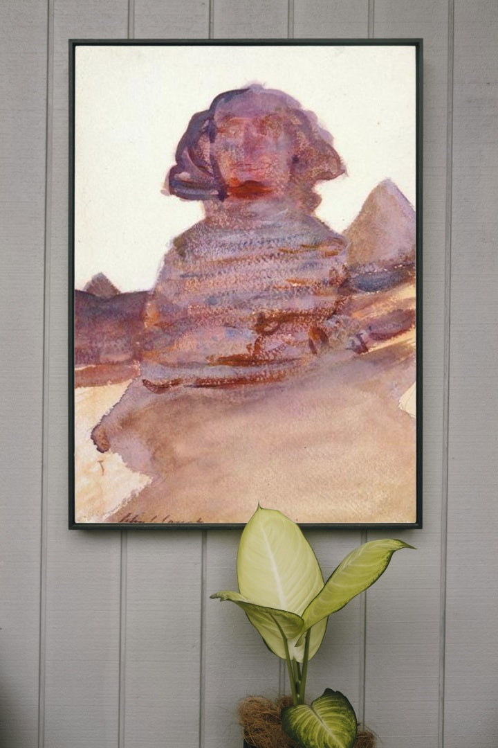 The Sphinx by John Singer Sargent Impressionism Art dated 1891