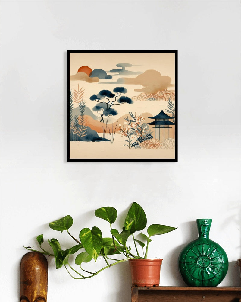 Serenum Nipponicum: Exquisite Modern Japanese Art with Subtle Hues