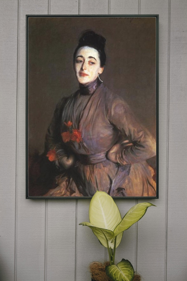 Flora Priestley by John Singer Sargent Realism Art dated 1889