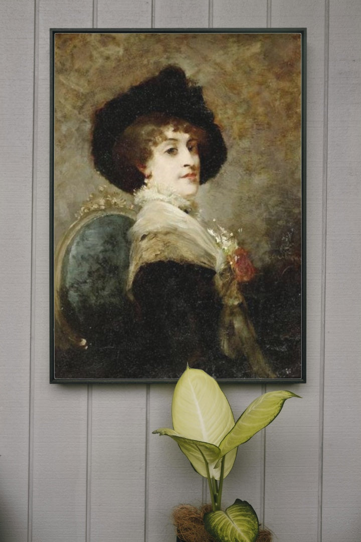 Portrait of a Parisian Lady by Louise Abb&#233;ma