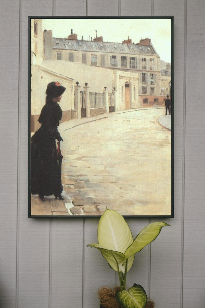 The Wait by Jean B&#233;raud Impressionism Art dated 1900