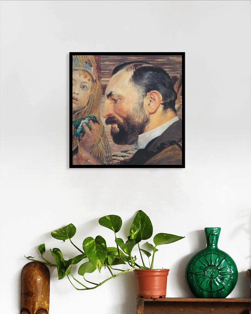 Portrait of Feliks Jasienski by Jacek Malczewski Art Nouveau (Modern) Art