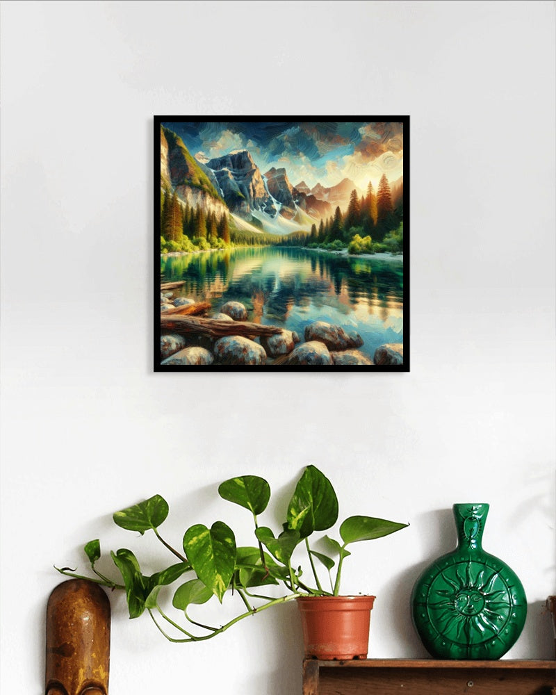 Vividus Pristinus Landscape Oilpainting Art