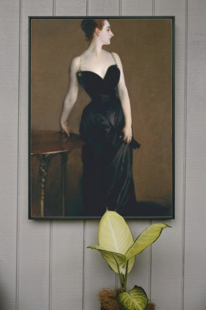 Madame X (also known as Madame Pierre Gautreau) by John Singer Sargent Realism Art dated 1884