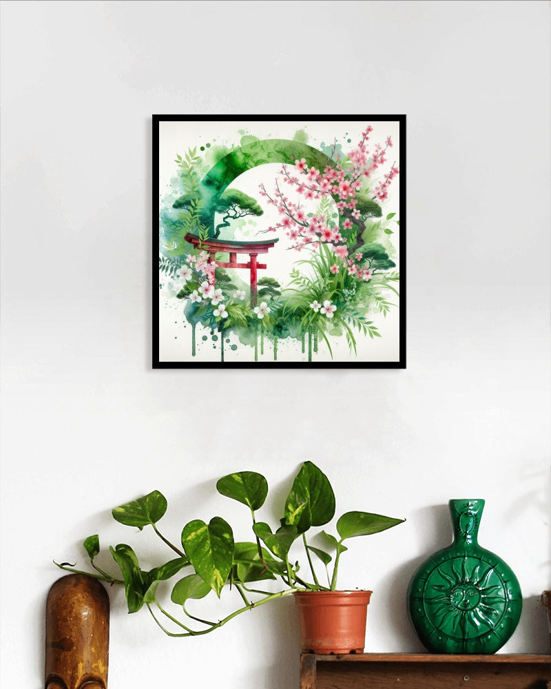 Verdant Aesthesis Niponica: Modern Japanese Watercolor