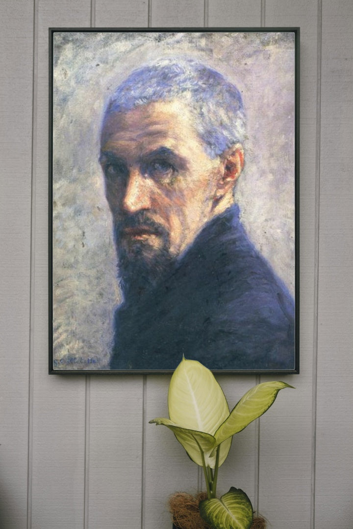 Self-Portrait by Gustave Caillebotte Impressionism Art dated 1892