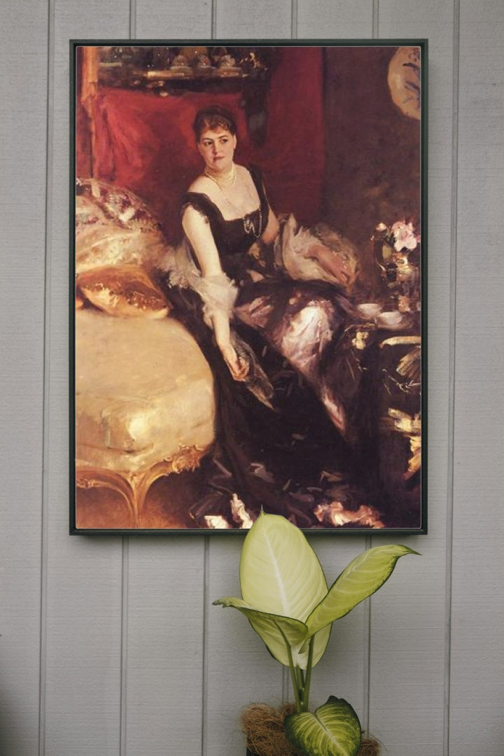 Mrs. Kate A More by John Singer Sargent Realism Art dated 1884