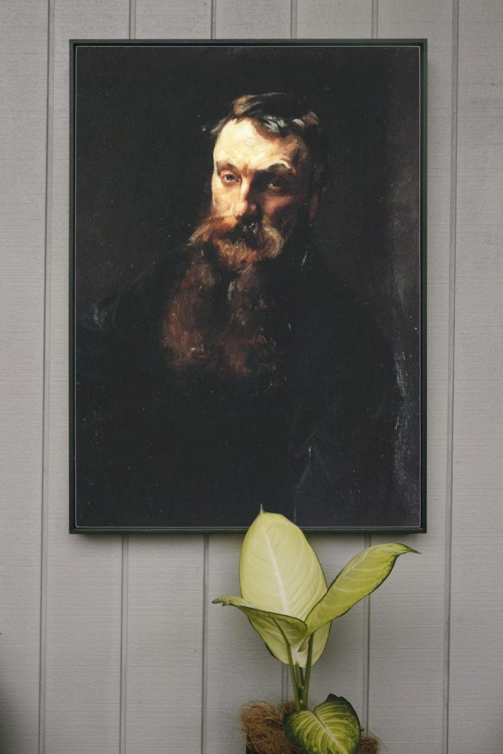 Auguste Rodin by John Singer Sargent Realism Art dated 1884