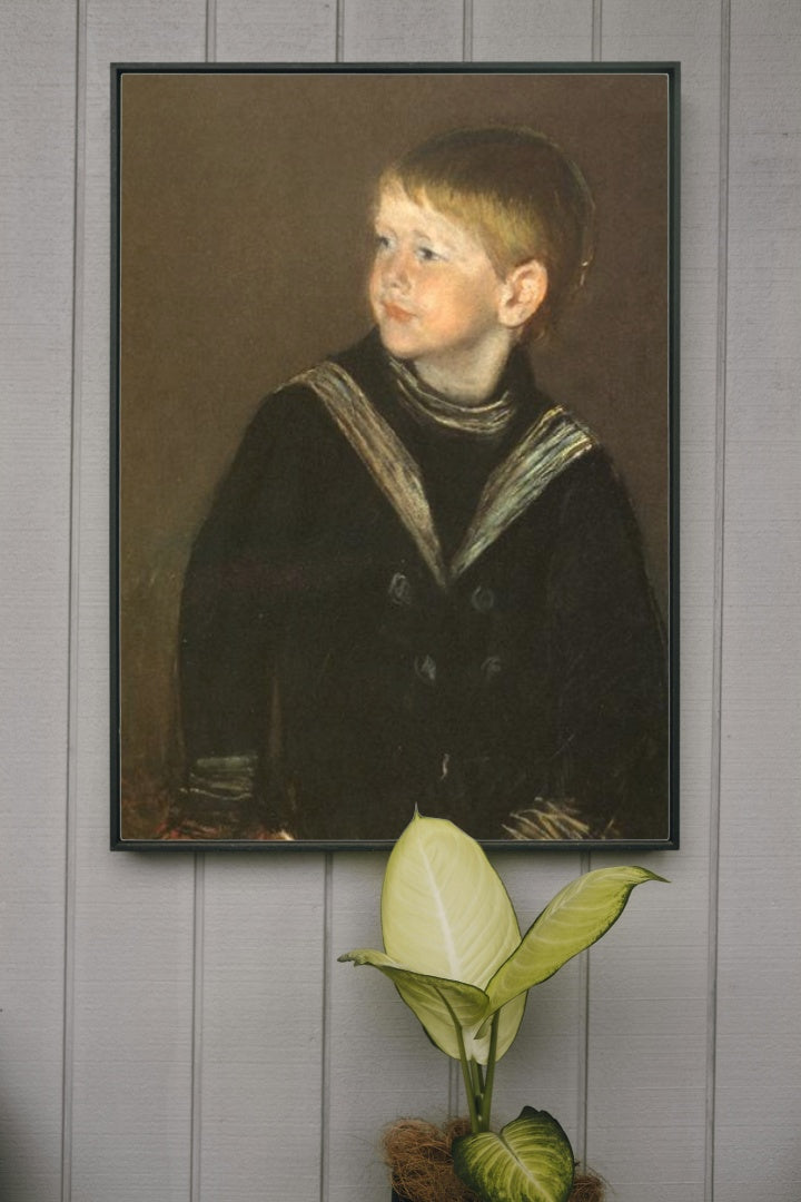 The Sailor Boy Gardener Cassatt by Mary Cassatt Realism Art dated 1892