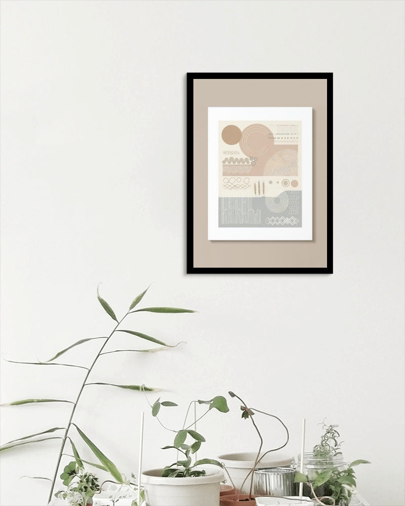 Soothing Serenity Boho Art: Tranquil and Ethereal