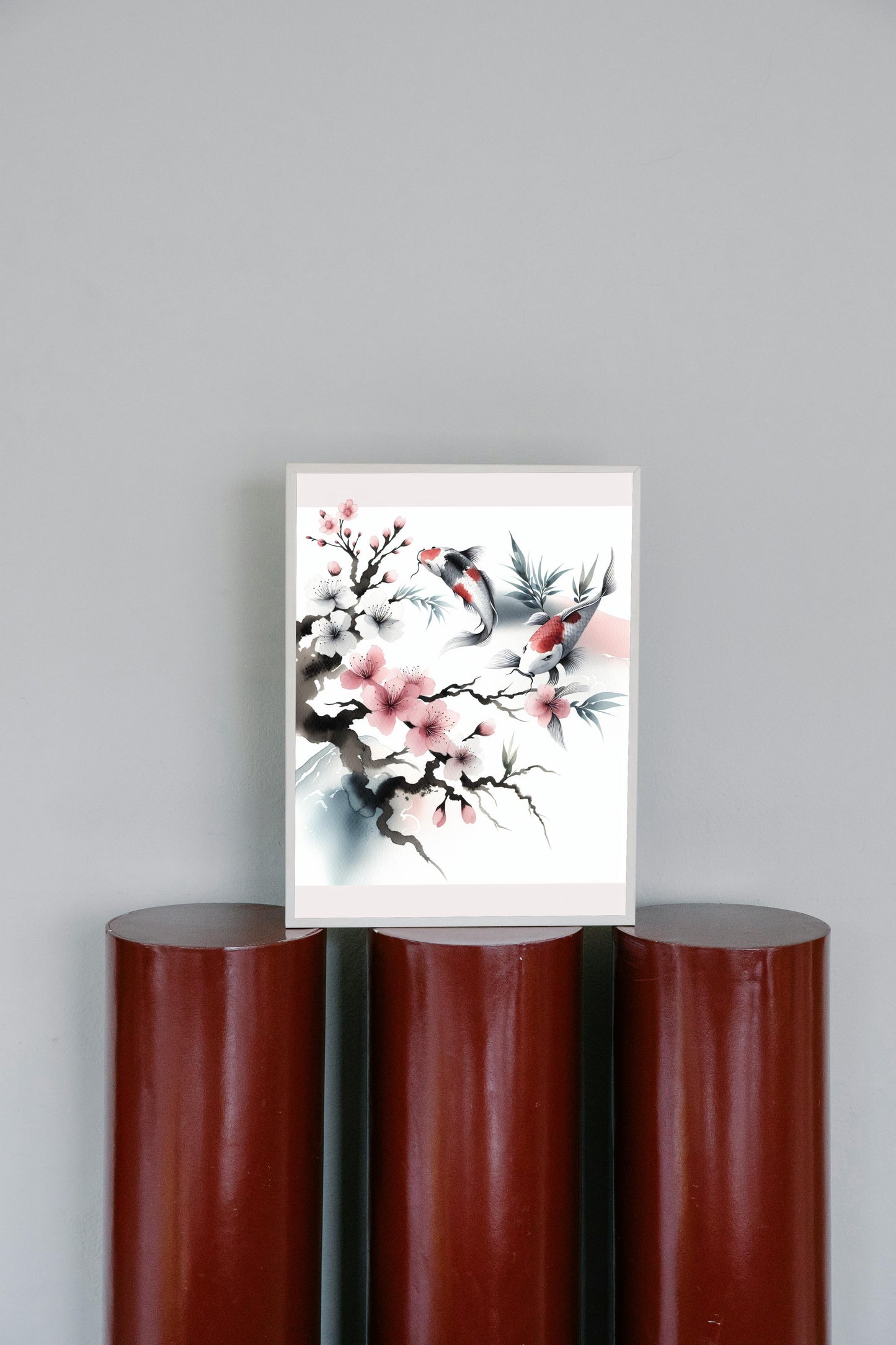 Elysian Ananda Sakura: Japanese Watercolor Serenity