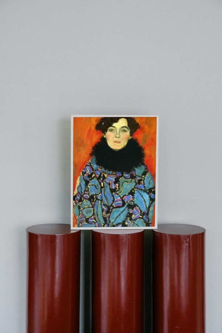 Portrait of Johanna Staude by Gustav Klimt Art Nouveau (Modern) Art dated 1918