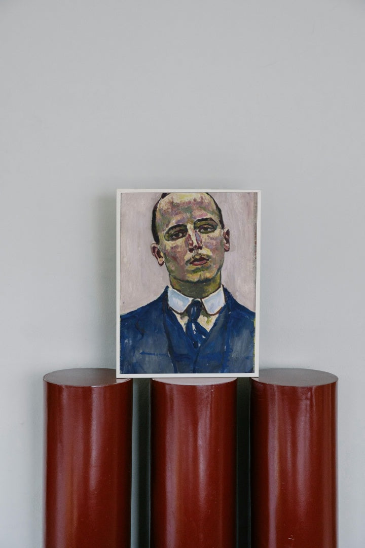 Josef M&#252;ller by Ferdinand Hodler Art Nouveau (Modern) Art dated 1916