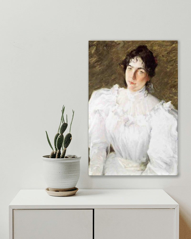 Portrait of Virginia Gerson by William Merritt Chase Impressionism Art