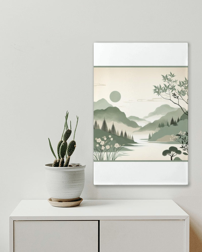 Seraphicus Natura: Elegant & Tranquil Japanese Watercolor Art