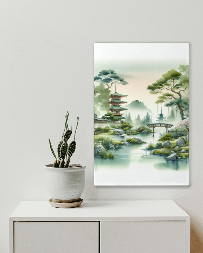 Serenum Natura: Modern Japanese Watercolor Art