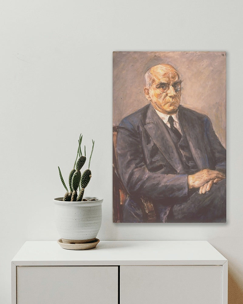 Portrait of Otto Braun by Max Liebermann Impressionism Art dated 1932