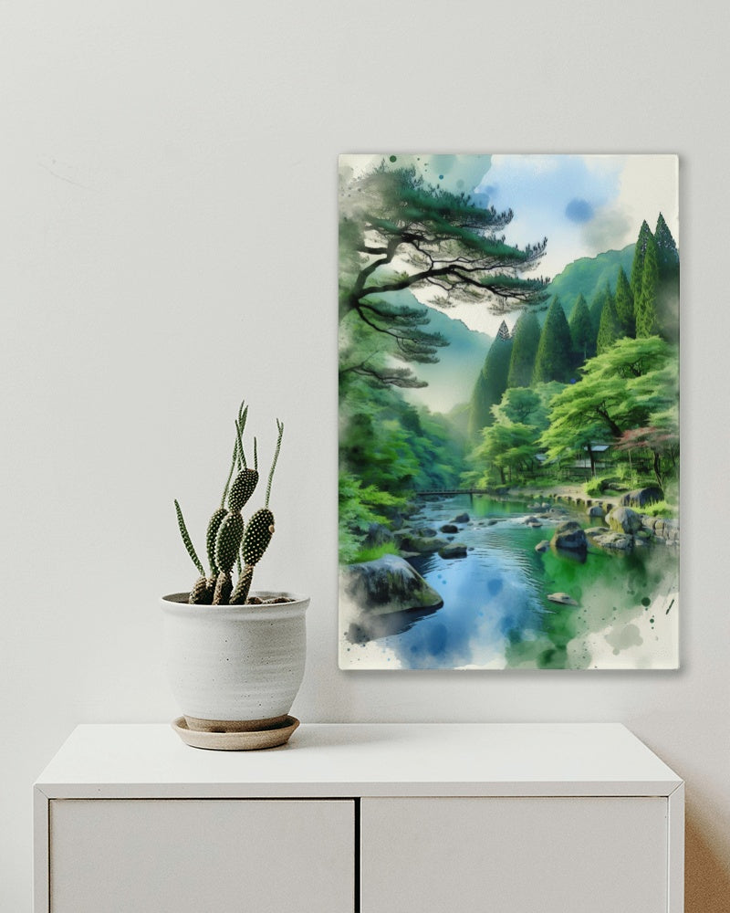 Serene NaturaZen Japanese Art