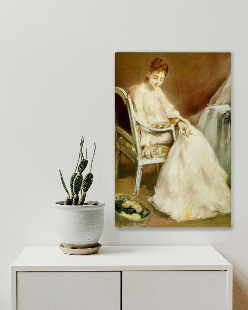 Women in White by Eva Gonzales Impressionism Art