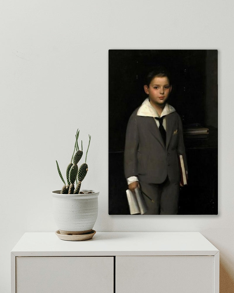 A Schoolboy by Edward E. Simmons Realism Art