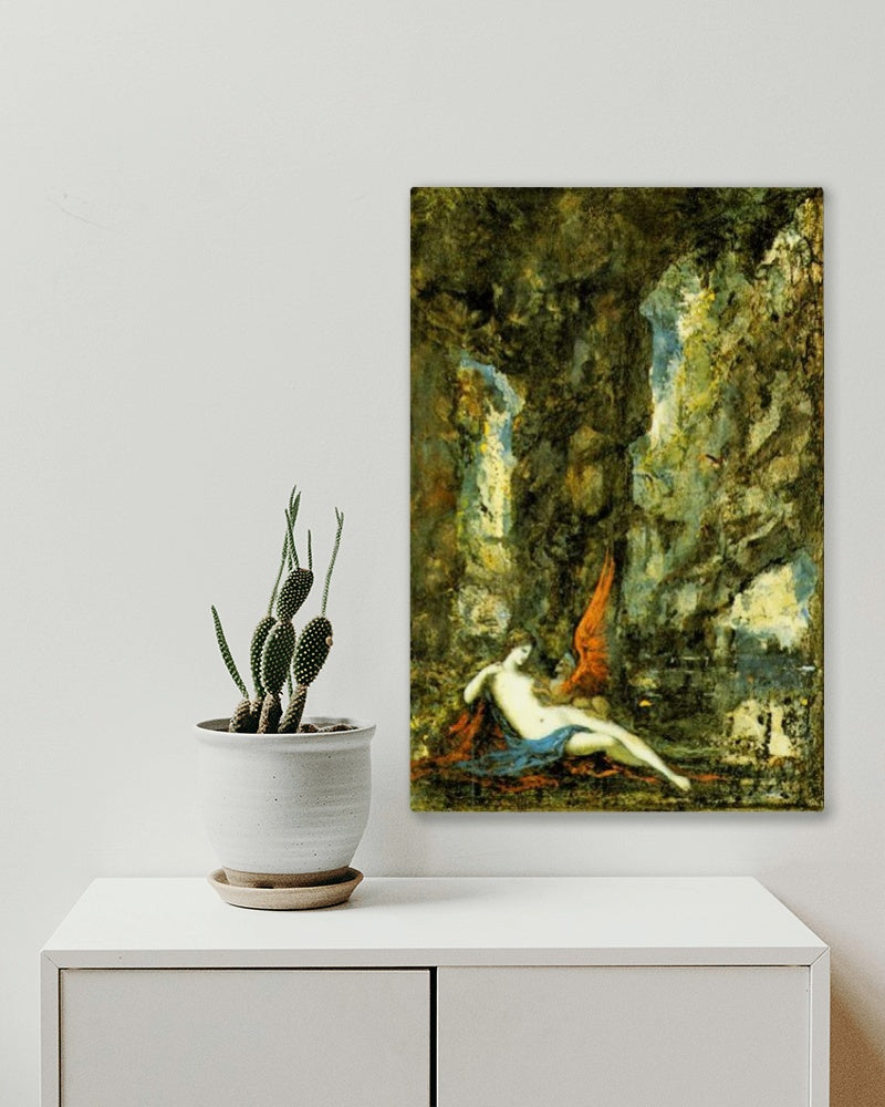 A esfinge vencedora by Gustave Moreau Symbolism Art