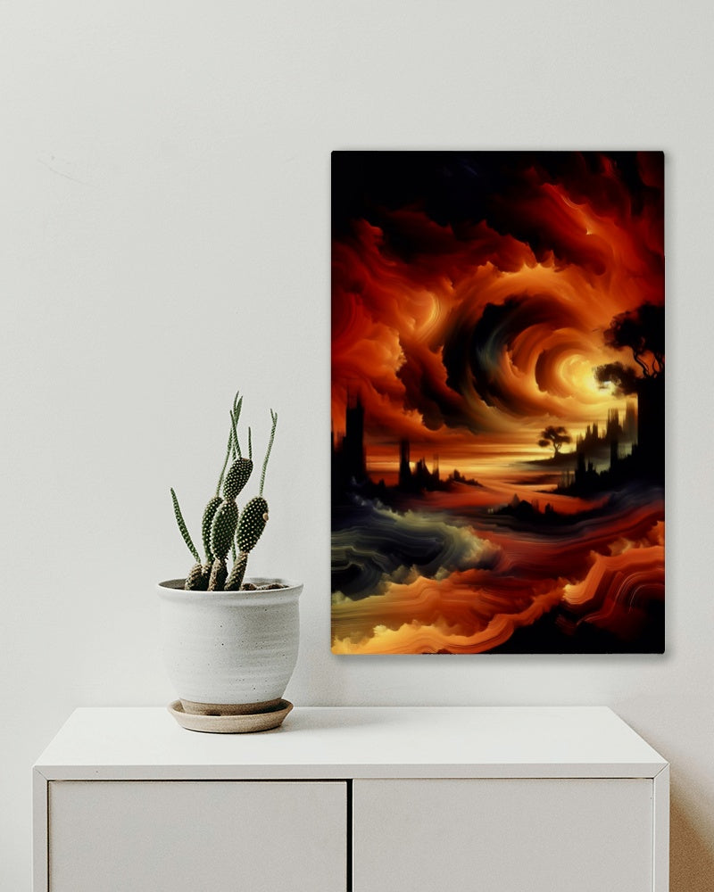 Aureum Obscurum Landscape Oil Painting