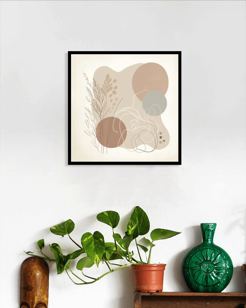 Boho Serenity 3: Modern Minimalist Wall Art