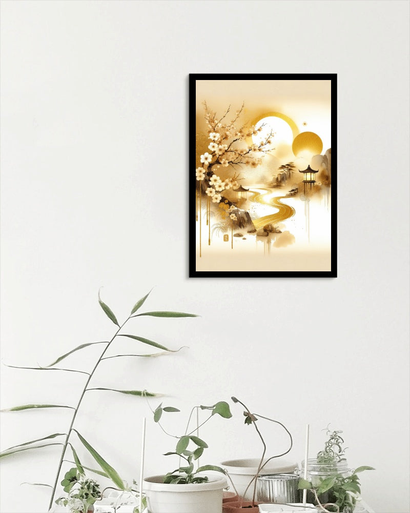 Aureum Nalin Japanese Watercolor Art